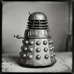 daguerreotype of a dalek