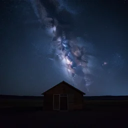 photo by ansel adams night sky
