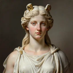 character concept portrait, athena, digital painting, detailed, highly detailed, smooth, sharp focus, illustration by hubert robert, hugh ferriss