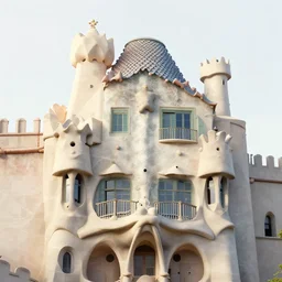 castle designed by antoni gaudi