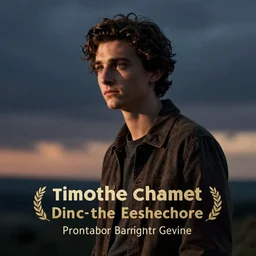a movie still of timothee chalamet in twilight, cinematic, professional photography, very detailed