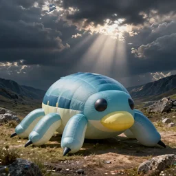 an inflatable tardigrade