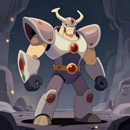galgatron the destroyer of uranus in the style of megas xlr. cartoon show.