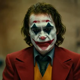 Jim Carrey as the Joker, still from The Batman (2022), 8K