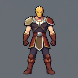 warrier 2 d spritesheet front view standing