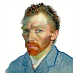 christopher walken portrait by van gogh