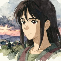 anime rooney mara, intricate watercolor painting by greg rutkowski, trending on pixiv