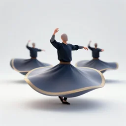 whirling dervishes