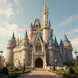 grand fantasy castle by jeff brown