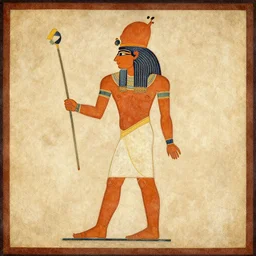 hermes trismegistus, ancient egyptian art