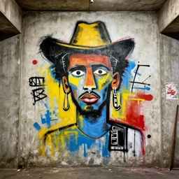 underground art, jean - michel basquiat n 6