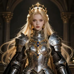 Alchemy Imperial Princess knight gothic girl . By amano yoshitaka, highly detailded