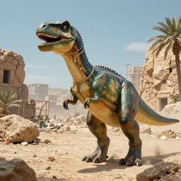 cleopatra living with the dinosaurs