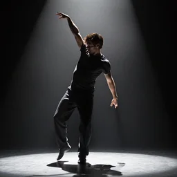 a dancing man, dark, jeff christensen