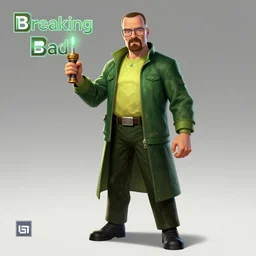 walter white from breaking bad as a champion in league of legends, champion showcase, character design, artwork, artstation, riotgames