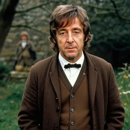 a still of Paul McCartney as a hobbit in the Lord of the Ring, 1968,