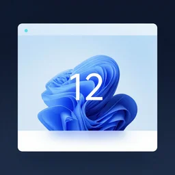 UI of windows 12, screenshot, early access