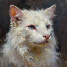 humanoid animal hybrid, concept art oil painting, portrait ethereal by jama jurabaev, greg rutkowski extremely detailed, brush hard, artstation, soft light