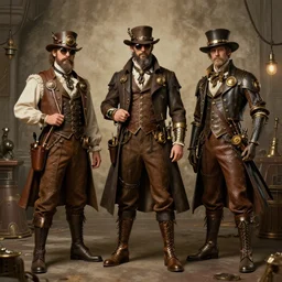 steampunk founding fathers