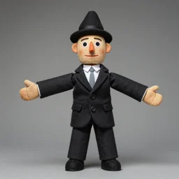 geddy lee as a marionette puppet