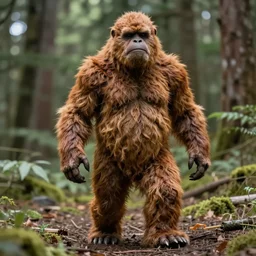 photo of big foot as a real man