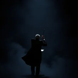 photo of the silent conductor