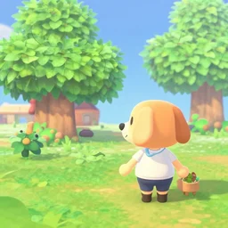 cottagecore animal crossing, stardew valley, moss, plants, cute, friendly