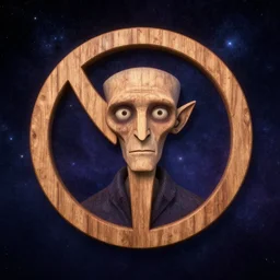 cosmic lovecraft random wood symbol portrait, pixar style, by tristan eaton stanley artgerm and tom bagshaw.