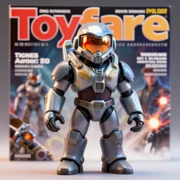 a toyfare magazine cover with raven helmet odst action figure. 3 5 mm f / 2. 8 macro lens. halo 2 box art 2 0 0 7. 3 d blender rendered in 5 0 0 0 cycles. subsurface. greg rutkowski