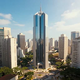 futuristic sao paulo, hyperdetailed, 8 k, volumetric light, sunny day, artstation, cgsociety