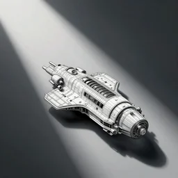 spaceship lineart sketches