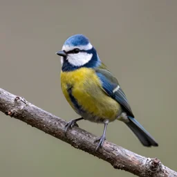 realistic photo of multi colored bird sitting on tree, sharp focus, smooth background, cinematic lightening, wide angle shot, very hyper realistic, highly detailed, fantasy art station