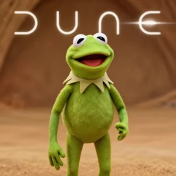 Kermit the Frog in Dune (2021)