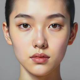 realization of self, clear skin, an ultrafine detailed painting by rafal olbinski, behance contest winner, pop surrealism, detailed painting, very detailed, minimalist, skeuomorphic, airbrush art