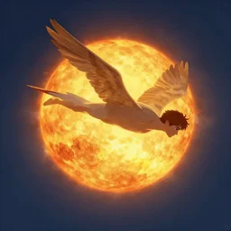 icarus flying too close to the sun