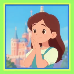 forever young by disney concept artists, blunt borders, rule of thirds, vibrant colors, emotional