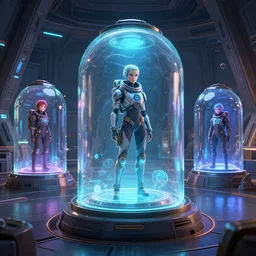 interior shot life support glass domes cryosleep inside spaceship starship mothership mass effect andromeda krogan base wallpaper 3 d pixar disney digital cgi rtx hdr painting bioluminance alena aenami artworks in 4 k by jesper ejsing, feng zhu and loish beeple, by thomas kinkade
