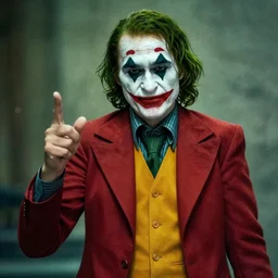 kenneth copeland cosplaying as the joker
