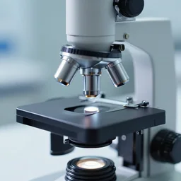 a microscopic \ ; \ n microscope
