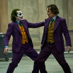 jhonny depp bootleg playing the joker in latest batman movie