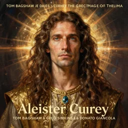 A Magical Portrait of Aleister Crowley and the Great Mage of Thelema, art by Tom Bagshaw and Greg Simkins and Donato Giancola