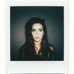 intimate polaroid photo of bjork, vespertine