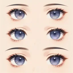 anime eyes digital art tutorial, trending on artstation