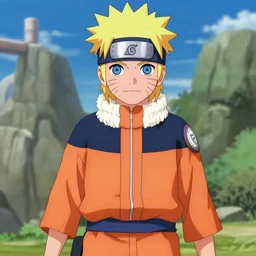 naruto anime film still aemma watson as a naruto shinobi by Masashi Kishimoto