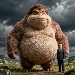 hyper realistic big chungus danny devito john candy frogman by greg rutkowski