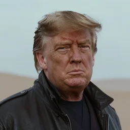 a film still of barron trump starringstarr as paul atreides, dune 1 9 8 4, portrait, ektachrome, closeup, f / 2. 8