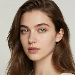a beautiful female's portrait, natural look, detailed, by rosie matheson, by iri chernova