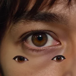 eyes, Frodo in Star Trek, eyes
