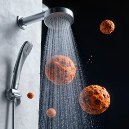 a shower asteroids from outer space