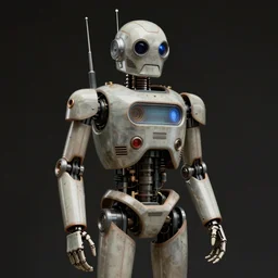 ( ( ( ( ( 1 9 5 0 s retro future robot skeleton. muted colors. ) ) ) ) ) by jean - baptiste monge!!!!!!!!!!!!!!!!!!!!!!!!!!!!!!